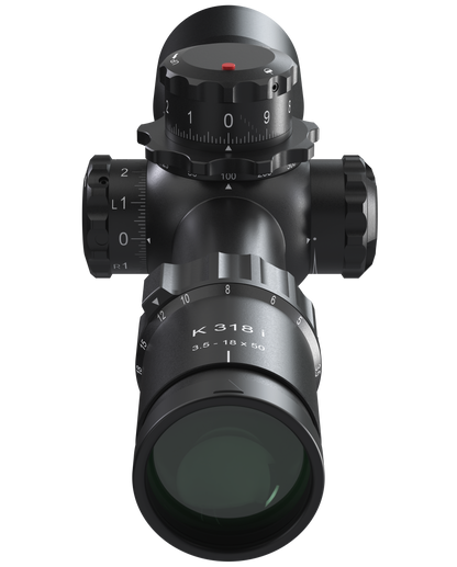 Kahles K318i 3.5-18x50 illuminated - NEW REFINDED DLR VERSION FOR 2026!! - Shooting Warehouse Sport Optics