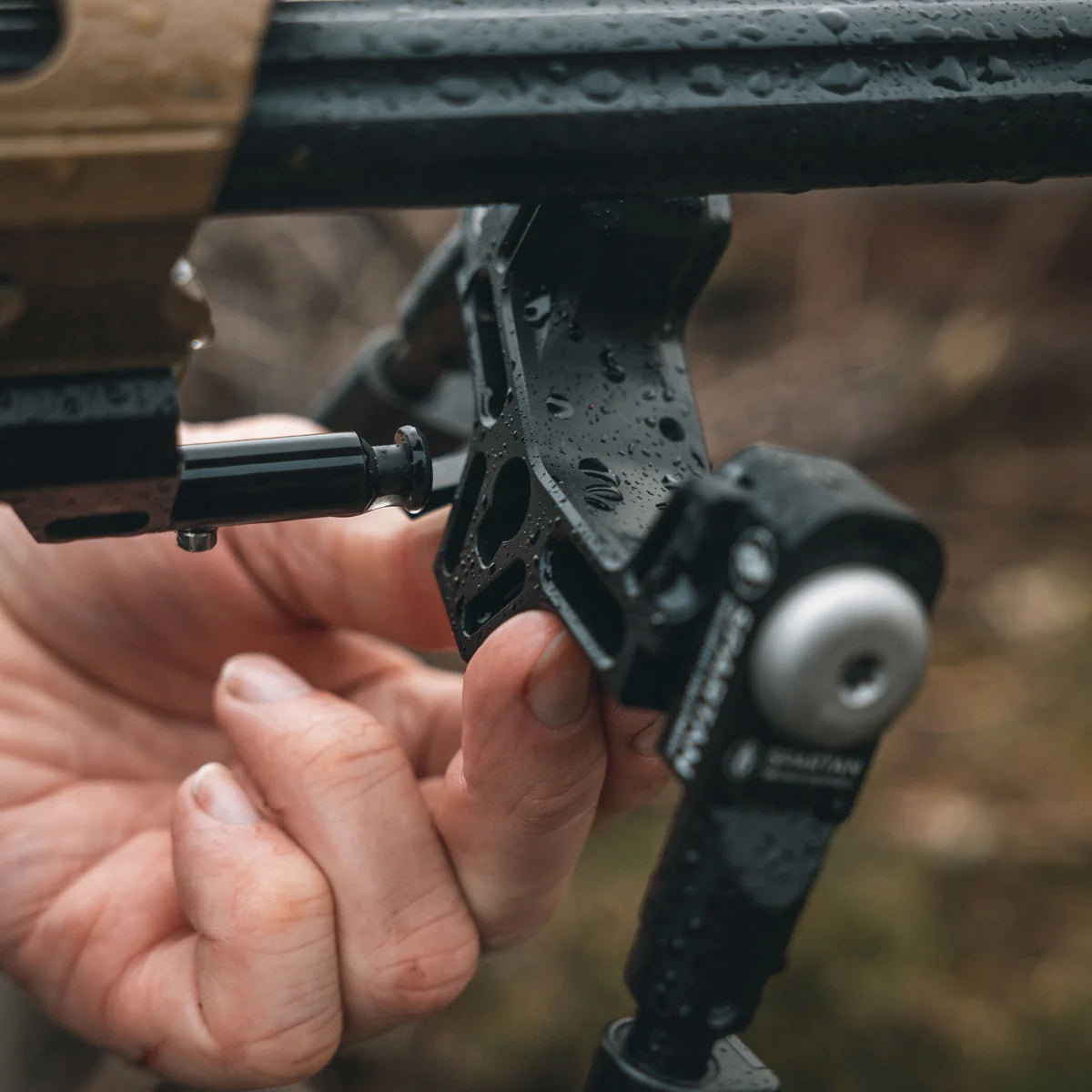 SPARTAN PRECISION VALHALLA BIPOD - NOW IN BLACK - Shooting Warehouse