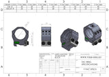 TIER-ONE (UK) TACTICAL SCOPE RINGS - Shooting Warehouse