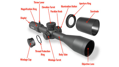 ELEMENT OPTICS THEOS 6-36x56 FFP (MRAD) - Shooting Warehouse Sport Optics