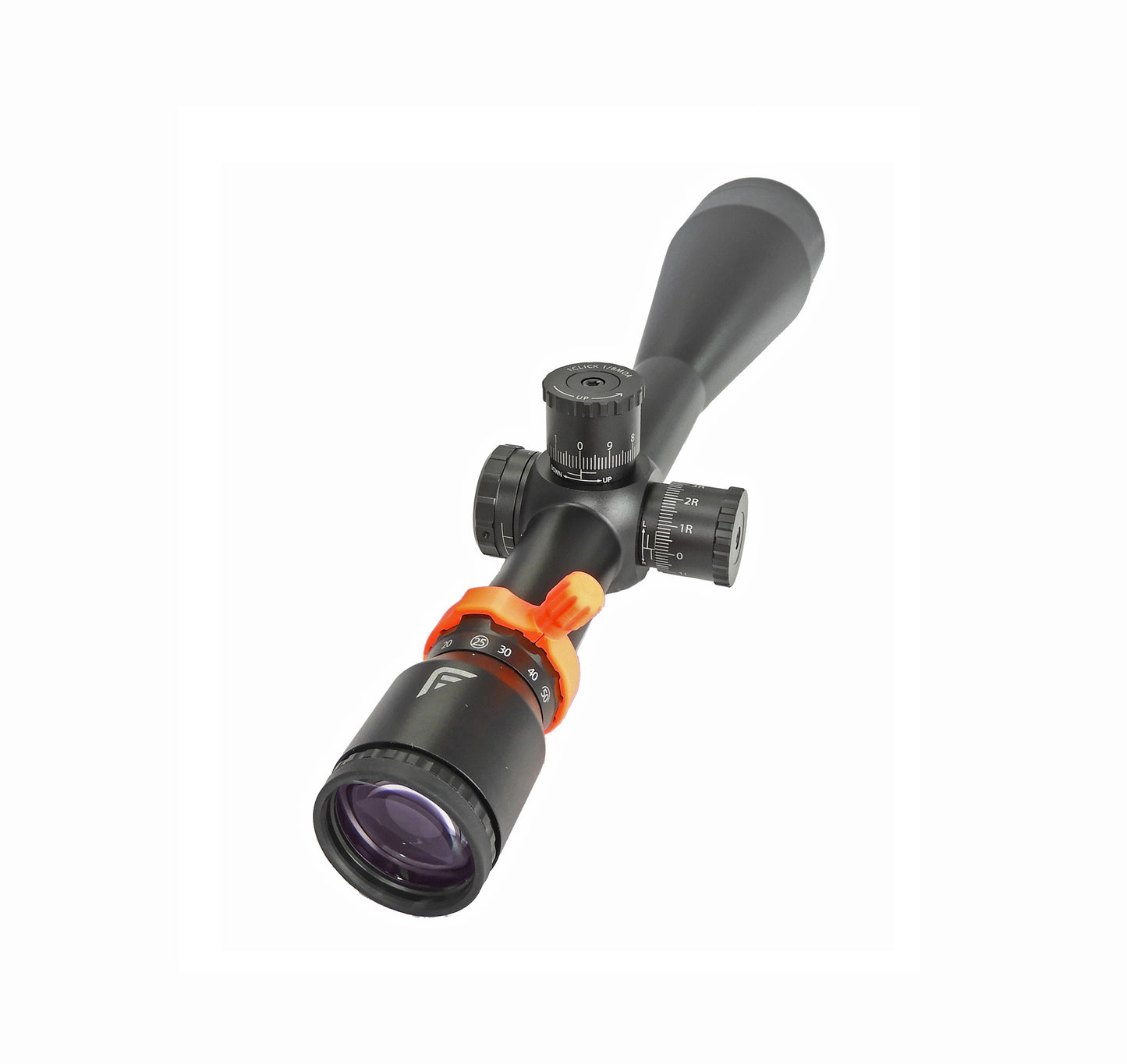 Falcon Optics X50 10-50x60 SFP Riflescope with MOA Reticle, and 1/8 MOA Click Adjustments - Shooting Warehouse Sport Optics