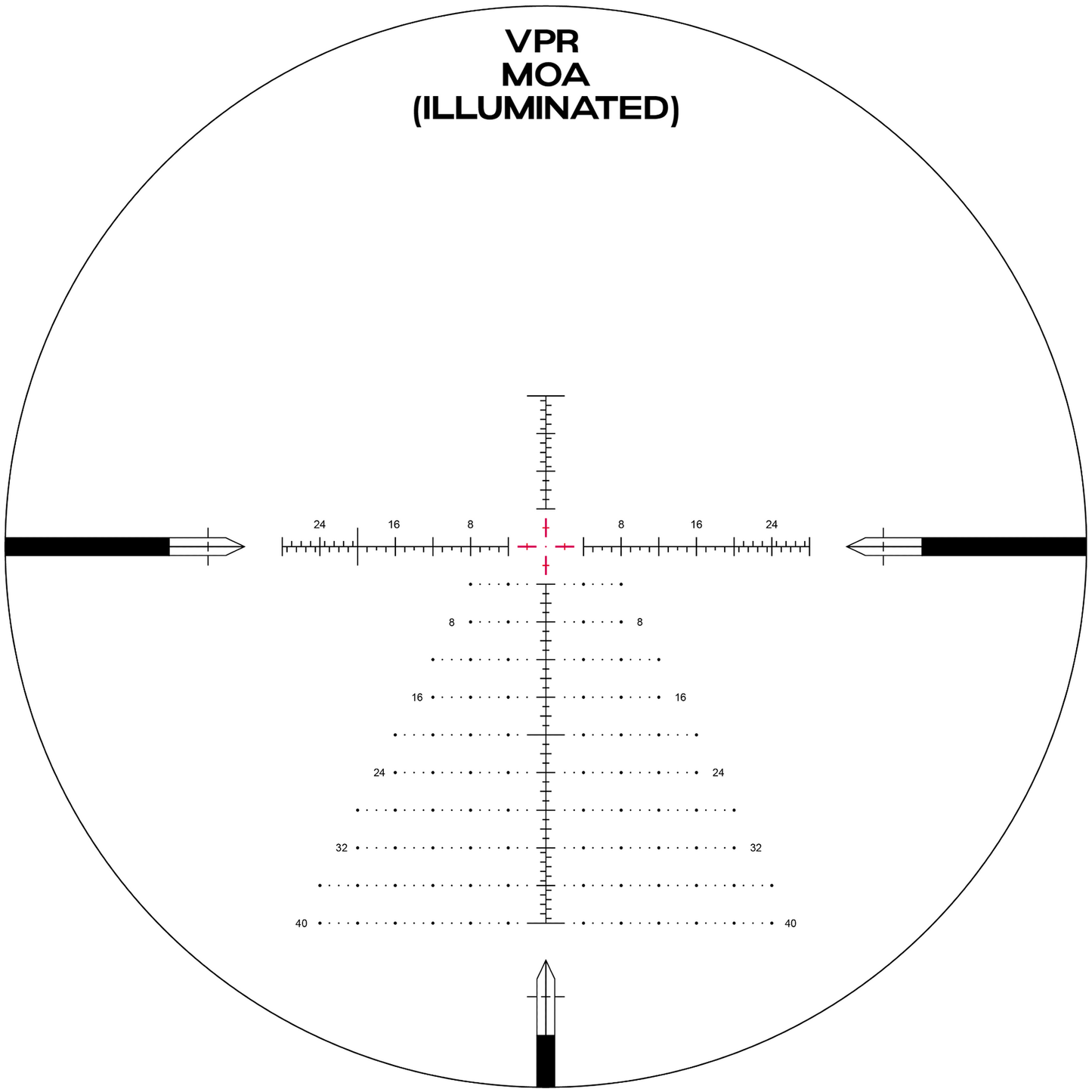 ARKEN OPTICS EPL4 6-24x50 FFP VHR Illuminated Reticle - Shooting Warehouse
