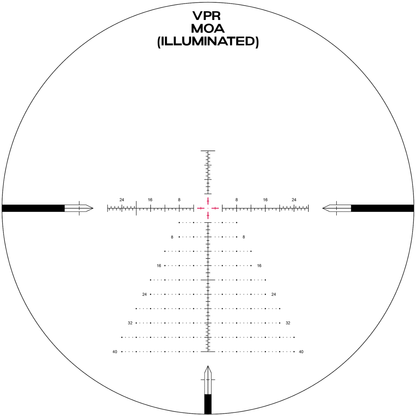 ARKEN OPTICS EPL4 6-24x50 FFP VHR Illuminated Reticle - Shooting Warehouse