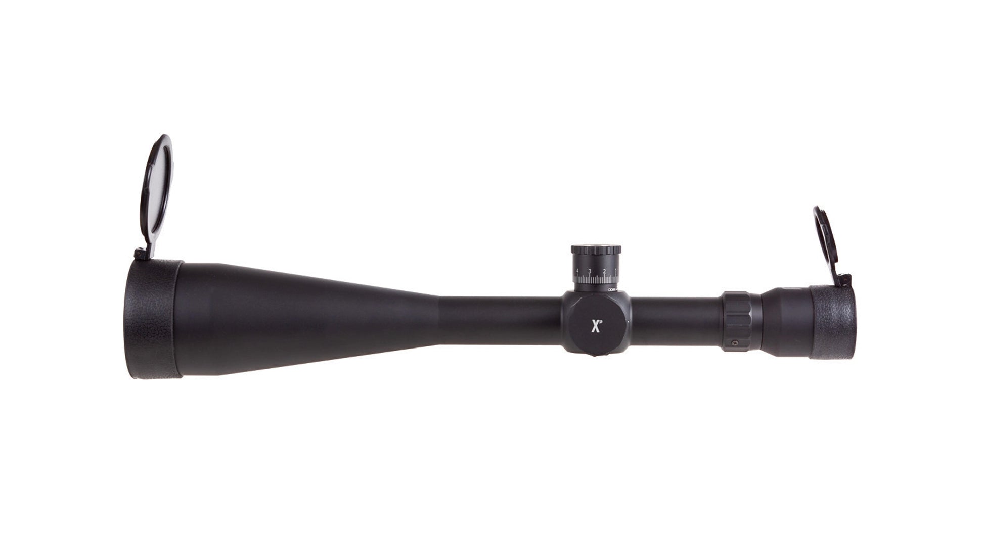 Falcon Optics X50 10-50x60 Riflescope with MOA Reticle, and 1/8 MOA Click Adjustments - Shooting Warehouse