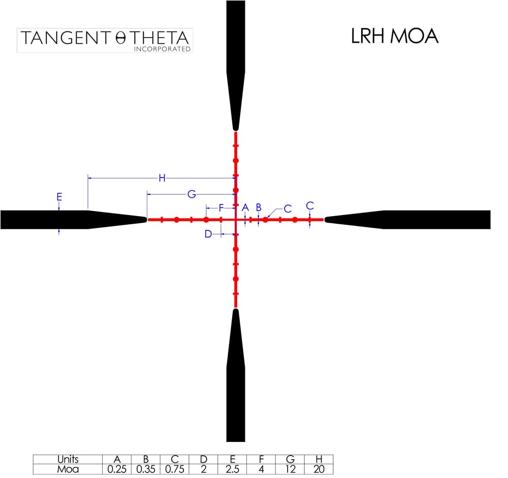 Tangent Theta LRH Long Range Hunter - Shooting Warehouse